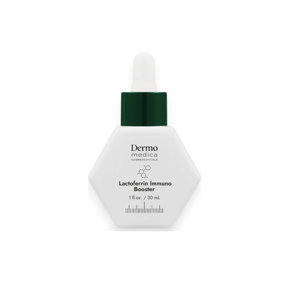 Dermomedica Lactoferrin Immuno Booster 30 ml - serum immunomodulująco-kojące, opakowanie