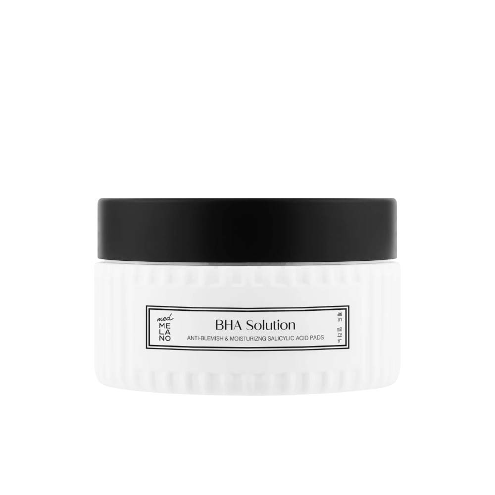 MedMelano BHA Solution ANTI-BLEMISH & MOISTURIZNG SALICYLIC ACID PADS 90 ml / 45 szt płatki złuszczająco-nawilżające z kwasem salicylowym dla skóry z niedoskonałościami